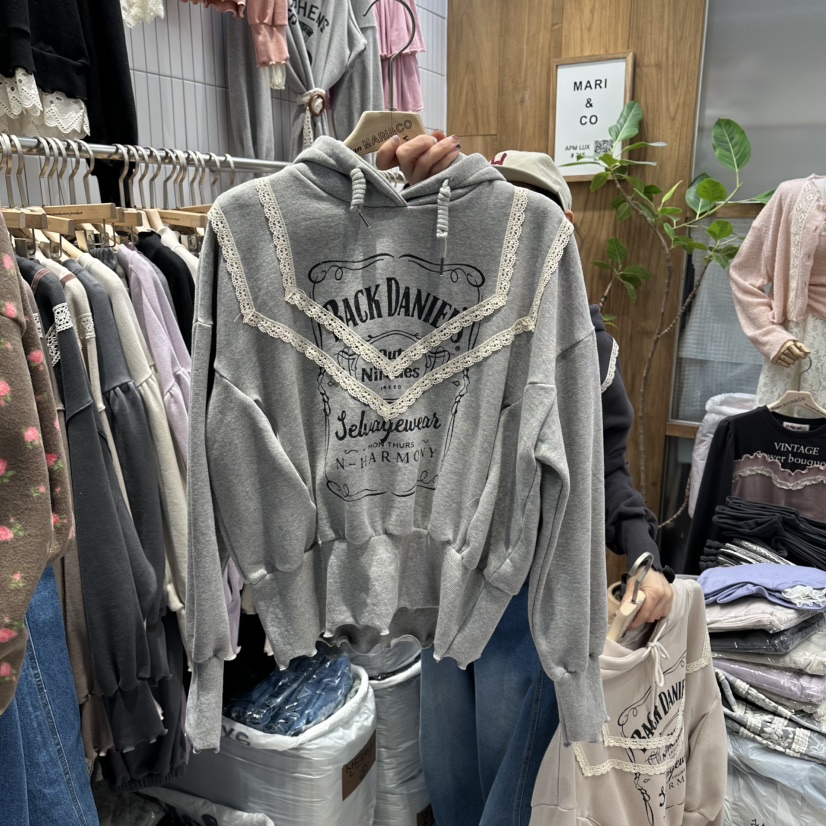 MARI CO東大門㊣代購女士新款真品休閑時尚25秋冬衛衣加絨MARI CO衛衣圖色2