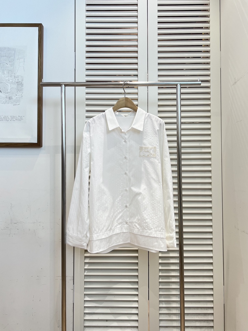 FAVE-L東大門㊣代購女士新款真品時尚人氣襯衫蕾絲衫口袋蕾絲FAVE-L襯衫/蕾絲衫