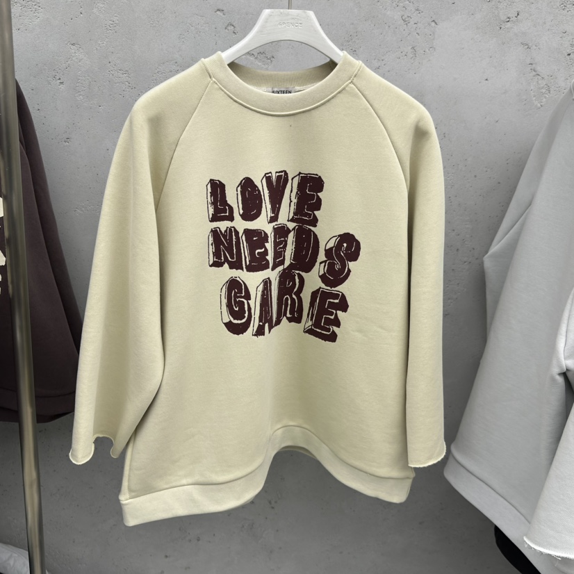 SIXTEEN東大門㊣實拍女裝新款推薦25秋冬休閑熱賣職業真品衛衣SIXTEEN衛衣圖色2