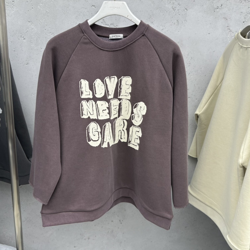 SIXTEEN東大門㊣實拍女裝新款推薦25秋冬休閑熱賣職業真品衛衣SIXTEEN衛衣圖色3