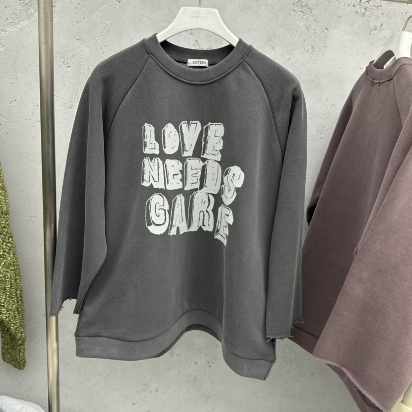 SIXTEEN東大門㊣實拍女裝新款推薦25秋冬休閑熱賣職業真品衛衣SIXTEEN衛衣圖色4