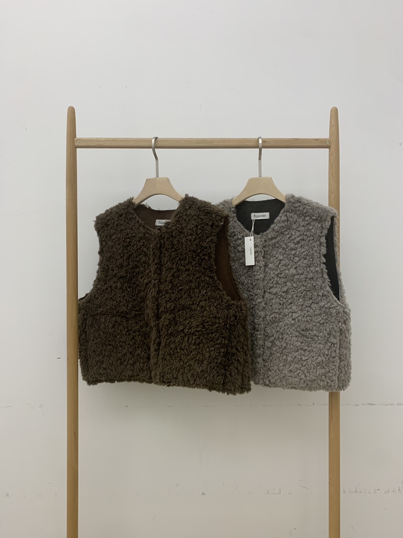 B_GARDER東大門㊣直郵女士新款人氣時尚熱賣推薦25秋冬馬甲B.GARDER馬甲