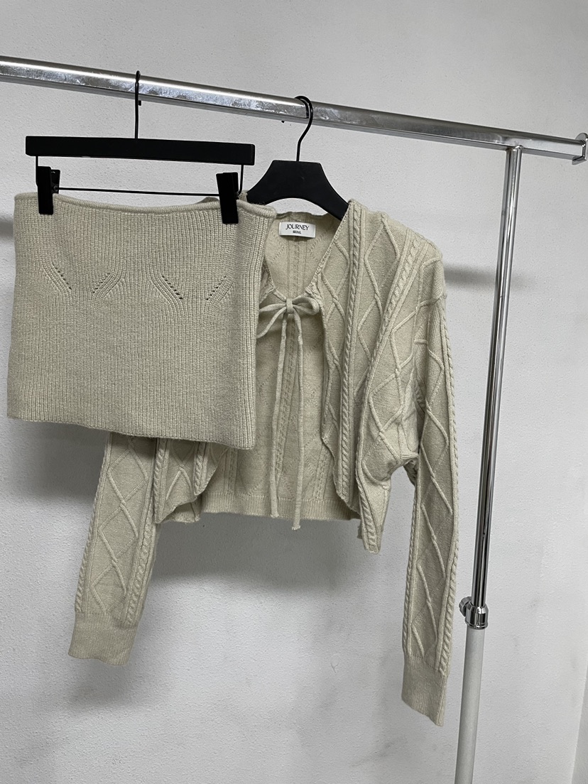 JOURNEY東大門㊣實拍女士新款25秋冬推薦休閑真品時尚套裝套裝JOURNEY套裝圖色1