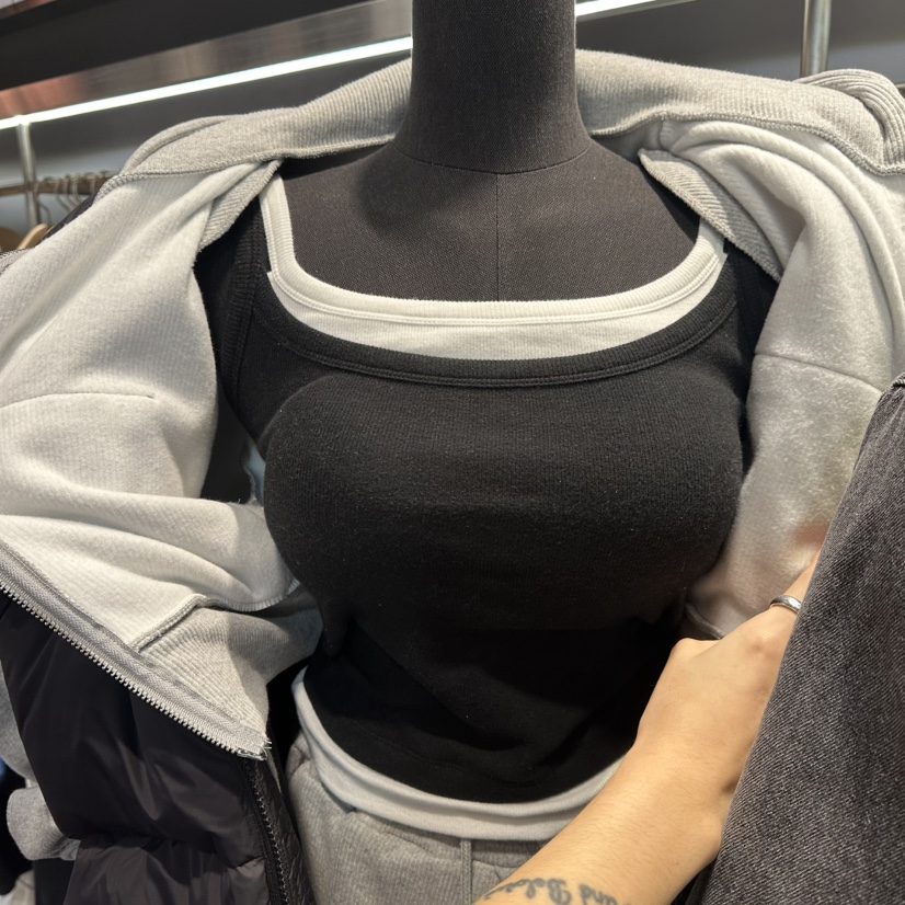 EL BOSQUE東大門㊣實拍女裝新品人氣真品時尚休閑吊帶背心EL BOSQUE吊帶/背心圖色2