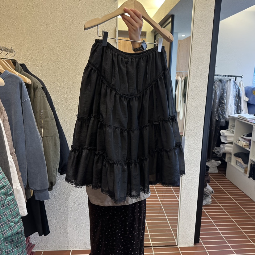 CHOI-L韓國直郵㊣女裝新款休閑熱賣25秋冬人氣職業推薦長裙CHOI長裙