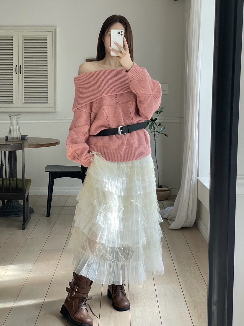 JOURNEY東大門㊣代購女裝新品熱賣休閑25秋冬職業人氣時尚長裙JOURNEY長裙