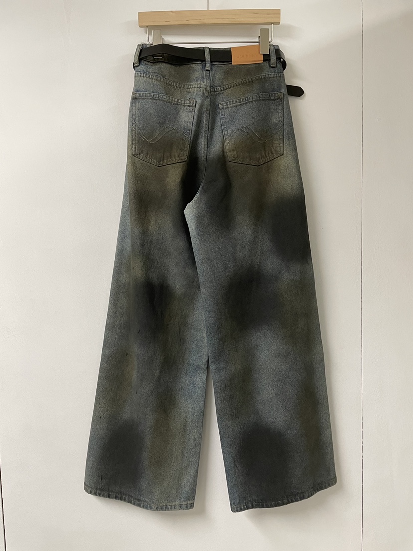 JOURNEY韓國直郵㊣女士新款休閑時尚25秋冬人氣牛仔褲不含腰帶JOURNEY牛仔褲