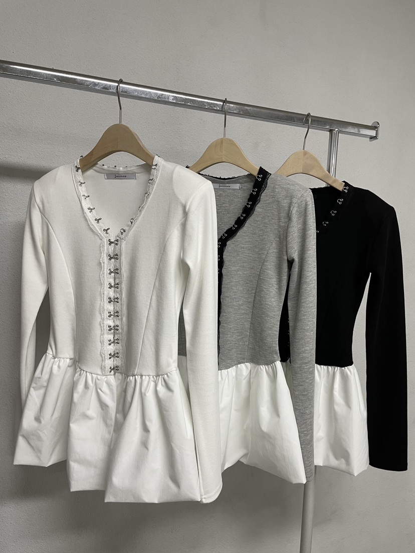 JOURNEY東大門㊣實拍女裝新品真品熱賣職業25秋冬襯衫蕾絲衫JOURNEY襯衫/蕾絲衫