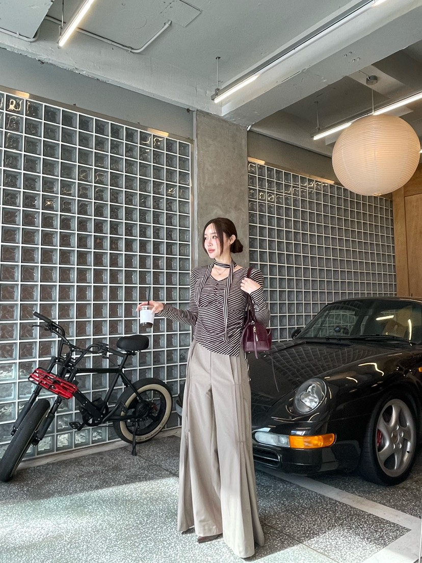 JOURNEY東大門㊣實拍女士新款熱賣人氣時尚真品長袖T恤含脖帶JOURNEY長袖T恤