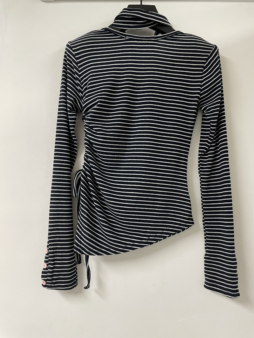 JOURNEY東大門㊣實拍女士新款熱賣人氣時尚真品長袖T恤含脖帶JOURNEY長袖T恤