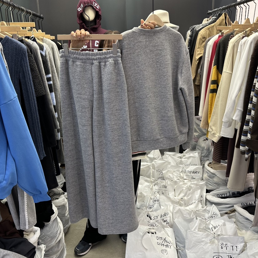 UNA/THE MAY東大門㊣代購女士新品25秋冬人氣套裝兩件套套裝THEMAY/UNA套裝