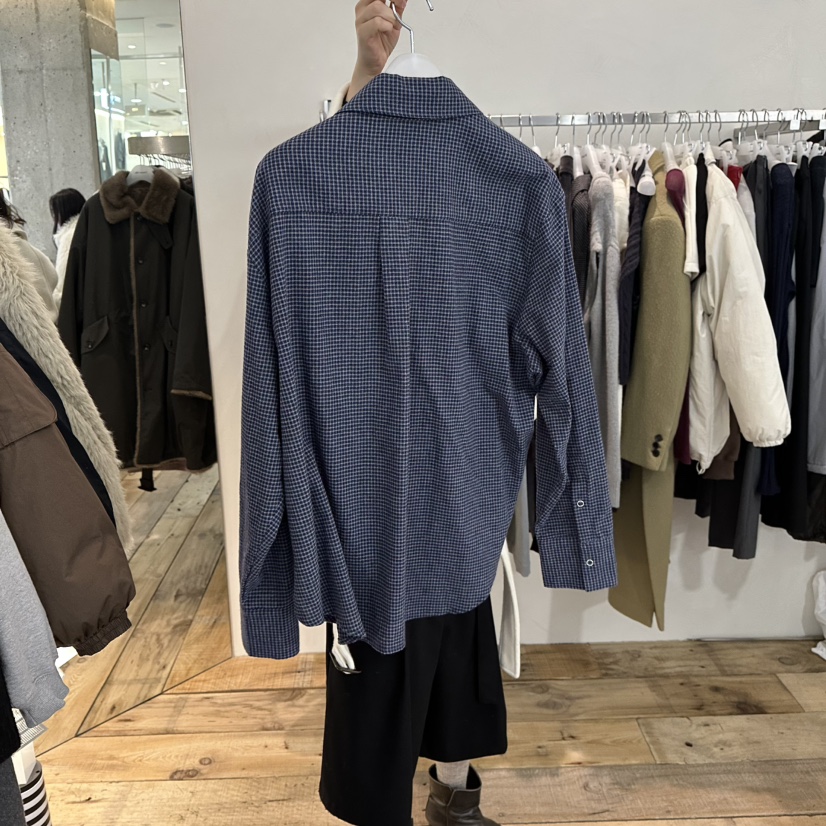 CREAM VILLA韓國直郵㊣女裝新品推薦襯衫蕾絲衫不含腰包格子CREAMVILLA襯衫/蕾絲衫