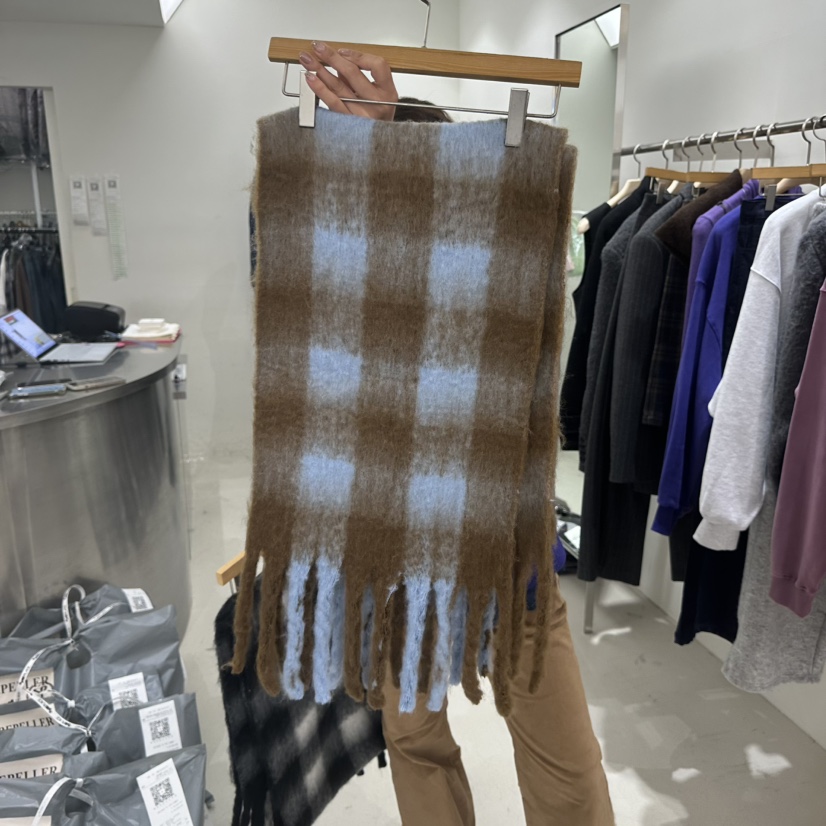 REPELLER東大門㊣實拍女士新品人氣熱賣時尚25秋冬圍巾披肩REPELLER圍巾/披肩圖色2