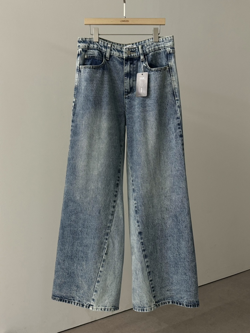 LOWBURN東大門㊣直郵女士新款推薦職業熱賣真品人氣時尚牛仔褲LOWBURN牛仔褲