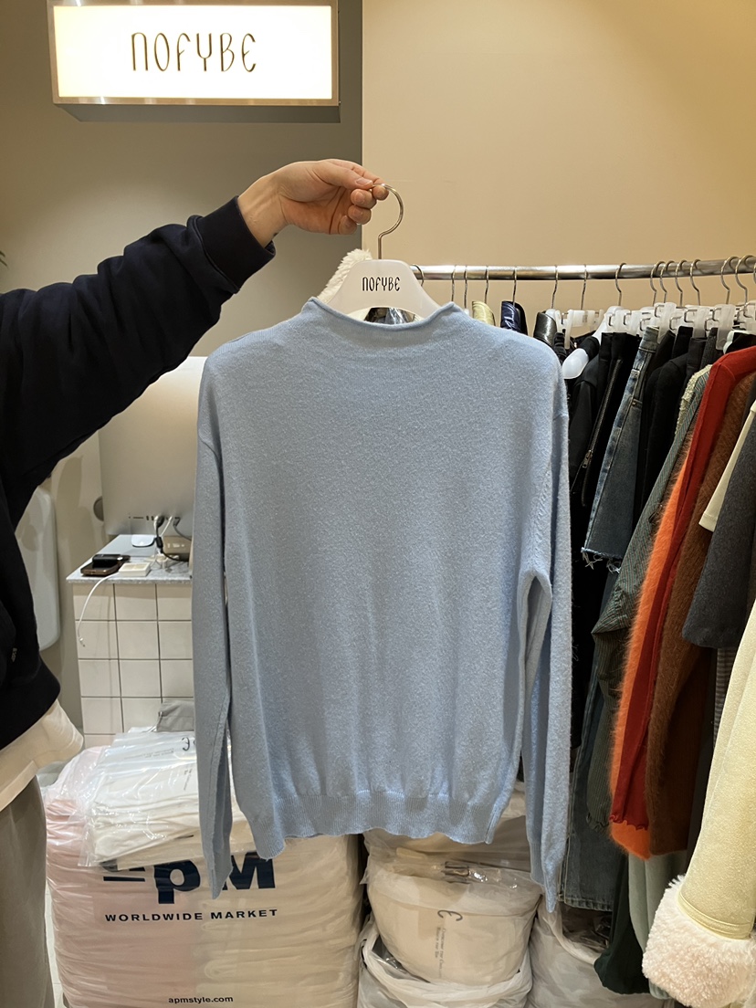 NOFYBE東大門㊣代購女士新款推薦25秋冬真品職業休閑針織衫NOFYBE針織衫圖色3