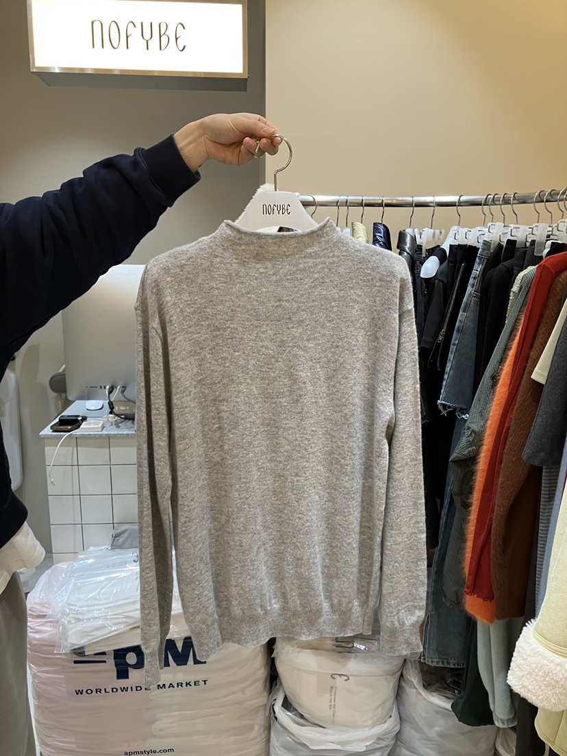 NOFYBE東大門㊣代購女士新款推薦25秋冬真品職業休閑針織衫NOFYBE針織衫圖色4