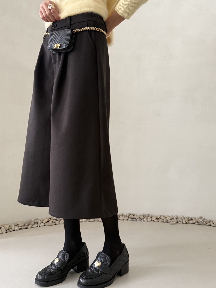 DEMAR韓國代購㊣女士新款真品熱賣25秋冬休閑褲不含腰帶流蘇DEMAR休閑褲