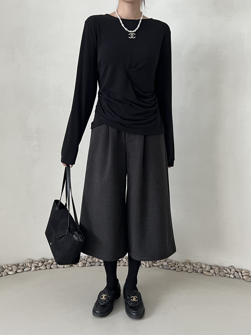 DEMAR韓國代購㊣女士新款真品熱賣25秋冬休閑褲不含腰帶流蘇DEMAR休閑褲