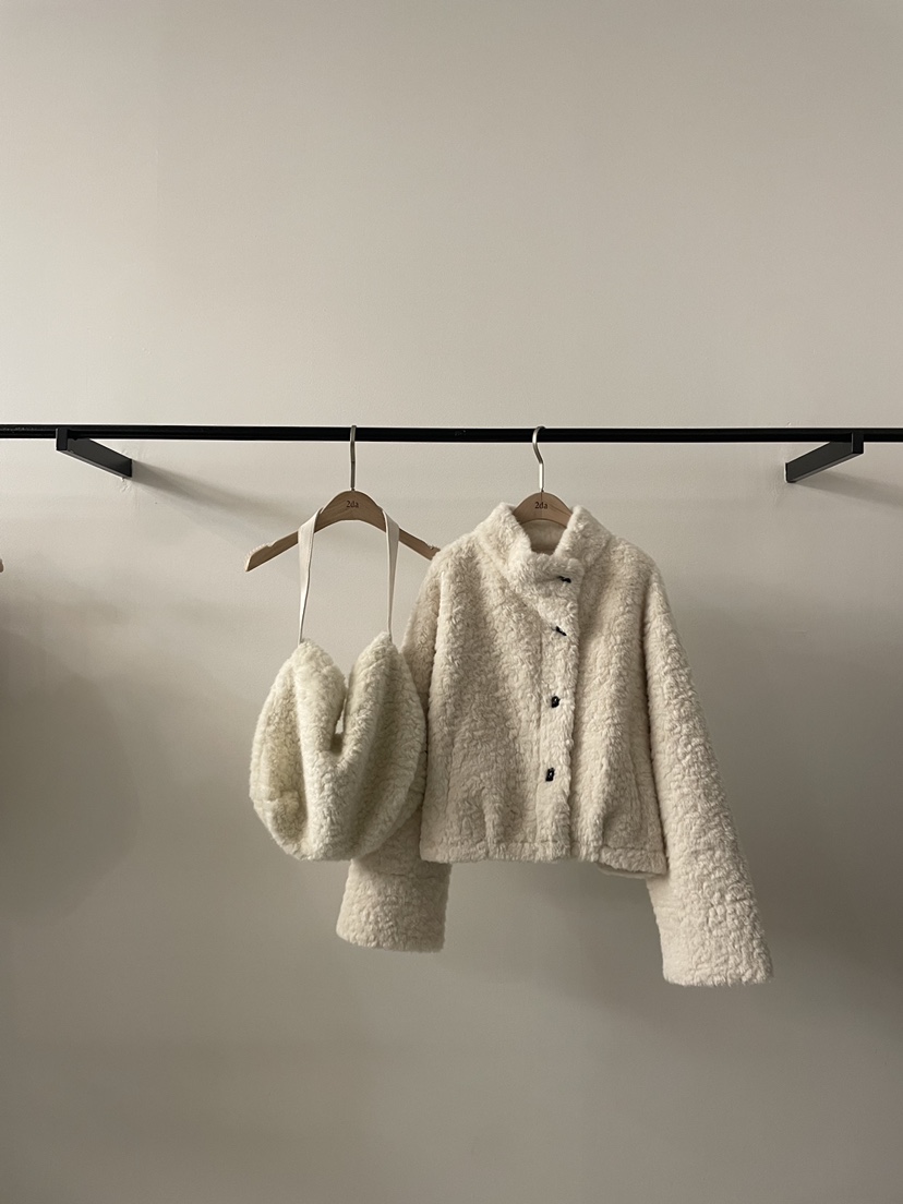 2DA/DARIMI-P東大門㊣直郵女士新品熱賣25秋冬短款大衣含包2DA/DARIMI-P短款大衣圖色1