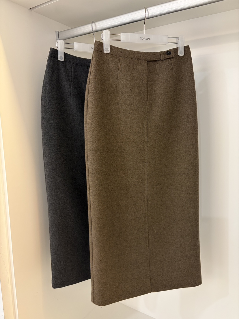 NORMAL東大門㊣代購女士新品職業25秋冬推薦人氣休閑時尚長裙NORMAL長裙