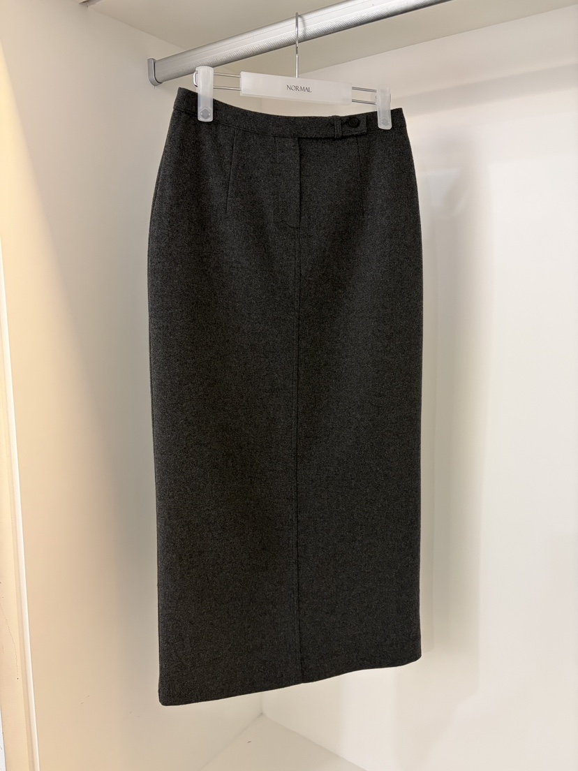 NORMAL東大門㊣代購女士新品職業25秋冬推薦人氣休閑時尚長裙NORMAL長裙圖色2