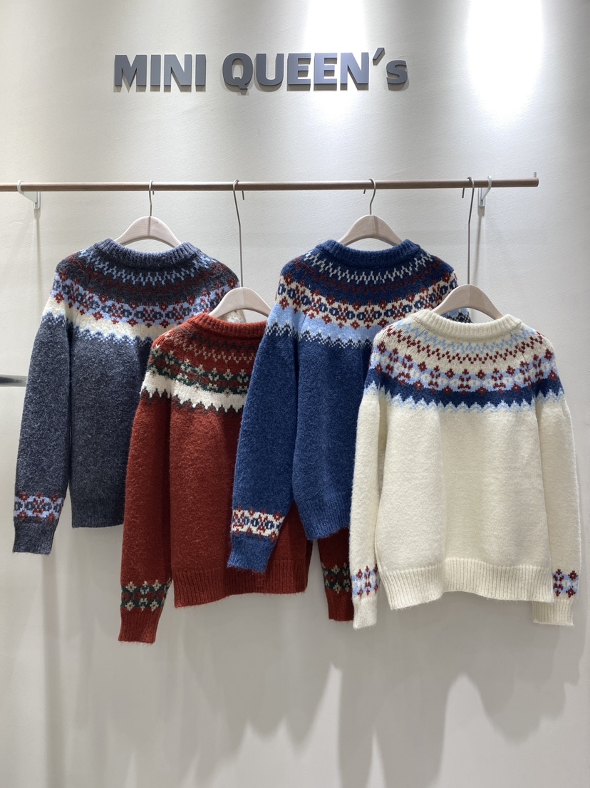 MINIQUEENS東大門㊣實拍女裝新品真品推薦時尚休閑職業毛衣MINIQUEENS毛衣