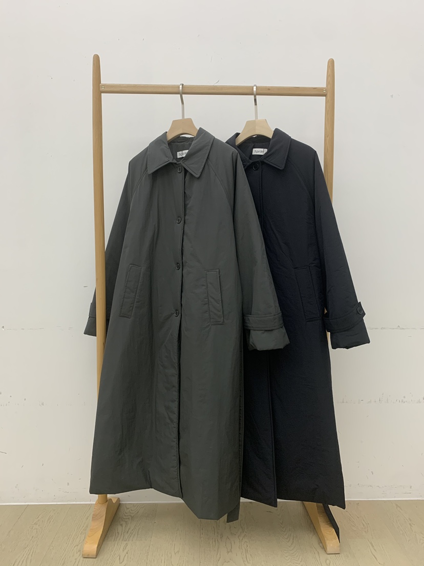 B_GARDER韓國直郵㊣女裝新款熱賣人氣推薦真品職業長款棉服B.GARDER長款棉服