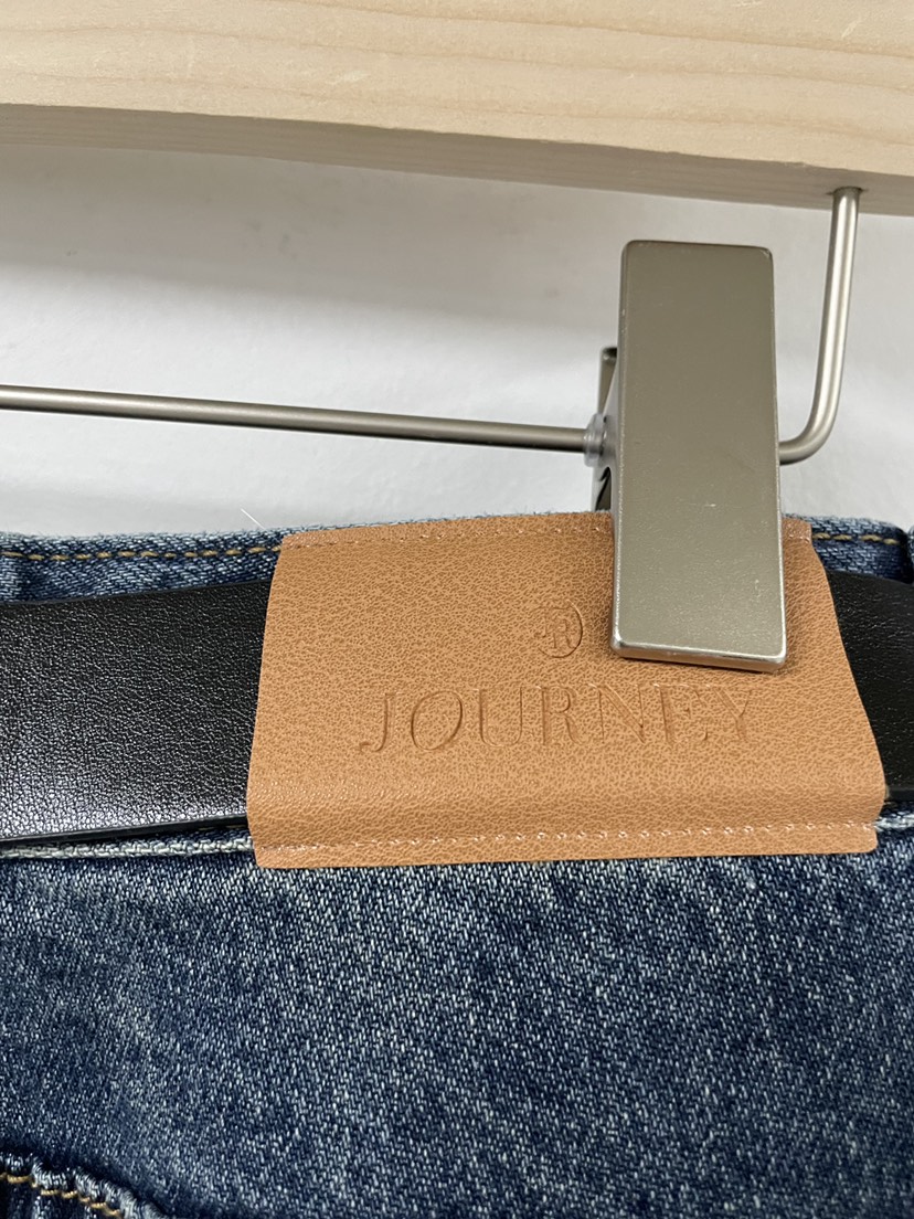 JOURNEY韓國直郵㊣女士新款休閑真品熱賣25秋冬牛仔褲不含腰帶JOURNEY牛仔褲