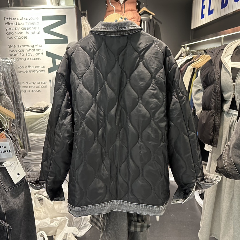 EL BOSQUE韓國直郵㊣女裝新款人氣時尚熱賣夾克兩面穿雙面EL BOSQUE夾克