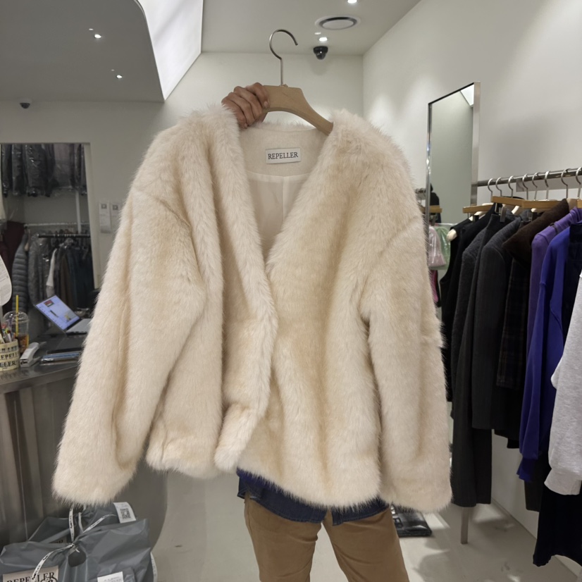 REPELLER韓國代購㊣女士新品時尚25秋冬休閑熱賣人氣推薦夾克REPELLER夾克圖色1