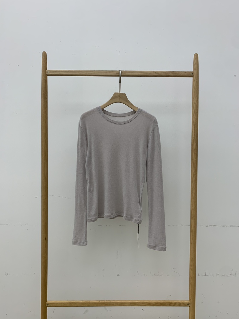 B_GARDER韓國直郵㊣女裝新款職業人氣推薦休閑熱賣長袖T恤羊毛B.GARDER長袖T恤圖色2