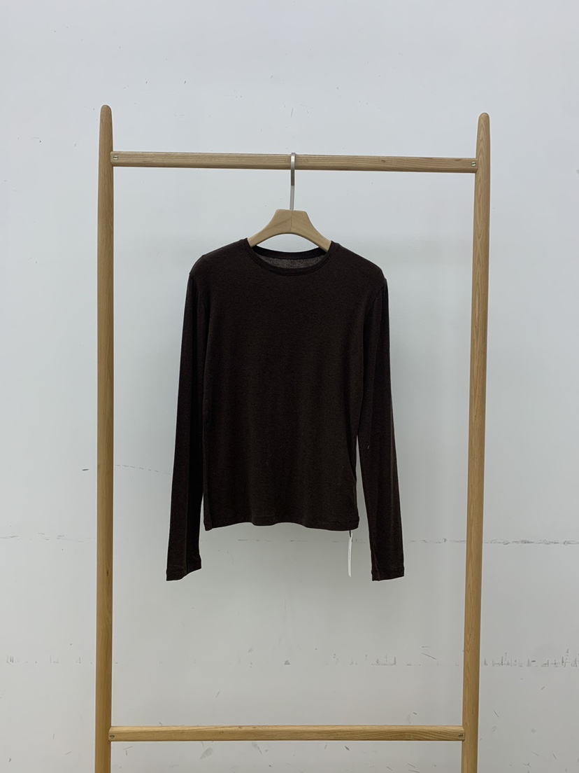 B_GARDER韓國直郵㊣女裝新款職業人氣推薦休閑熱賣長袖T恤羊毛B.GARDER長袖T恤圖色3