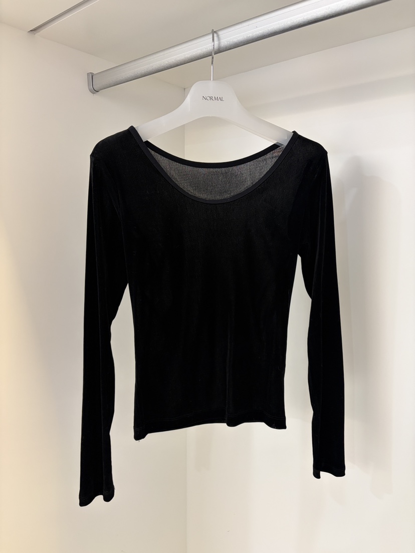 NORMAL東大門㊣代購女裝新款真品25秋冬熱賣人氣推薦長袖T恤NORMAL長袖T恤圖色2