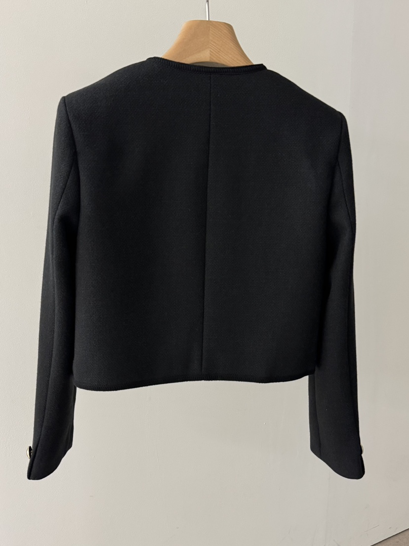 LOWBURN韓國代購㊣女裝新品休閑熱賣人氣25秋冬職業夾克粗花呢LOWBURN夾克