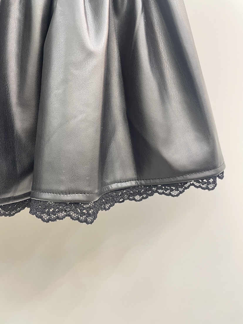 NYLON東大門㊣實拍女士新品真品人氣職業熱賣推薦短裙皮革蕾絲NYLON短裙