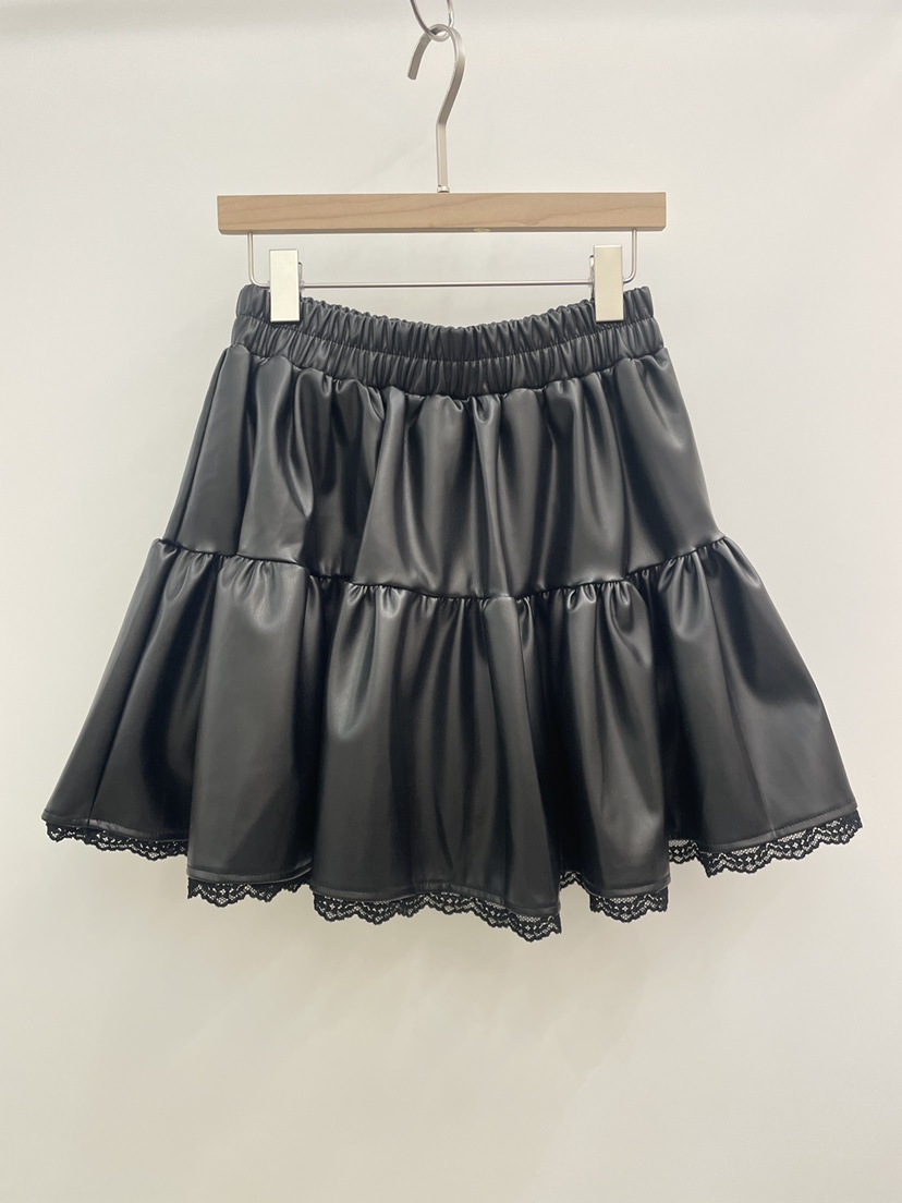 NYLON東大門㊣實拍女士新品真品人氣職業熱賣推薦短裙皮革蕾絲NYLON短裙