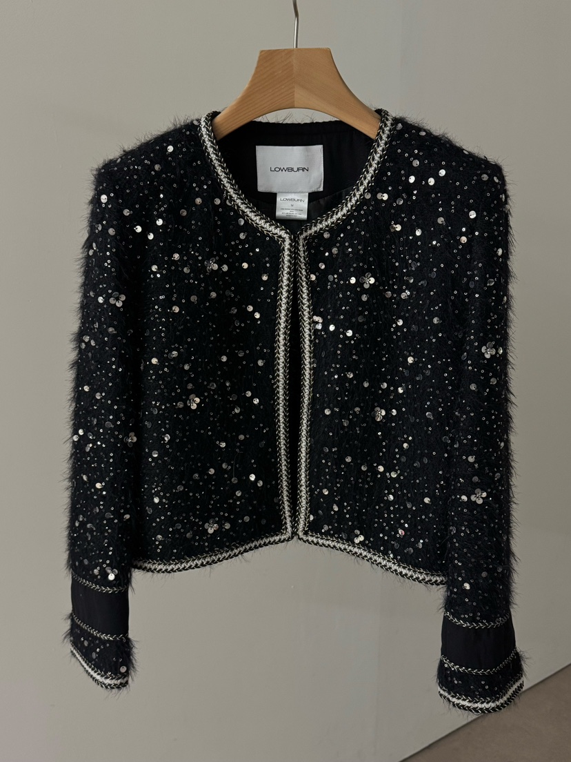 LOWBURN韓國直郵㊣女裝新品熱賣休閑25秋冬推薦人氣時尚夾克LOWBURN夾克圖色2