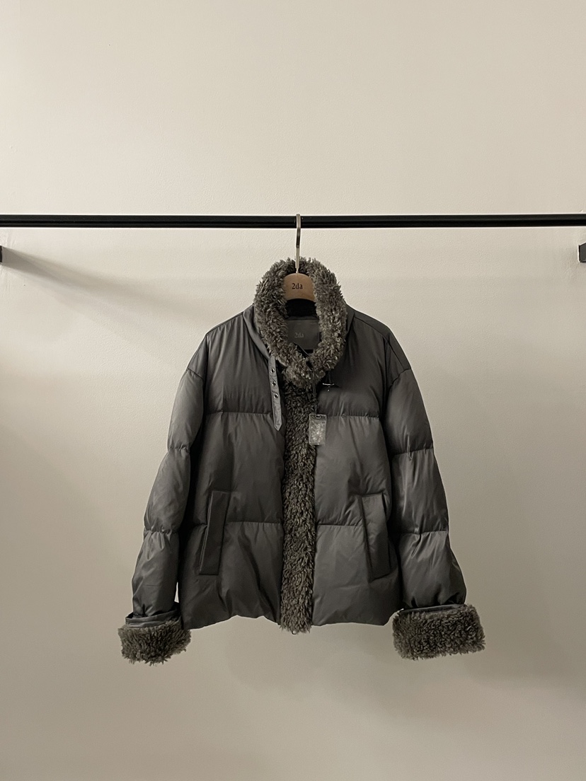 2DA/DARIMI-P東大門㊣實拍女裝新品25秋冬時尚短款羽絨服2DA/DARIMI-P短款羽絨服圖色3