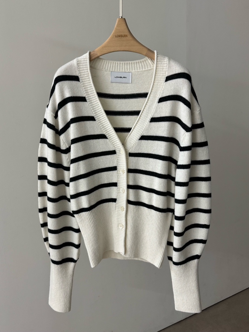 LOWBURN韓國直郵㊣女士新品真品推薦職業25秋冬熱賣時尚針織衫LOWBURN針織衫