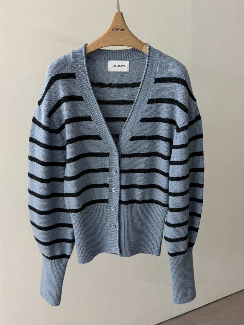 LOWBURN韓國直郵㊣女士新品真品推薦職業25秋冬熱賣時尚針織衫LOWBURN針織衫圖色2