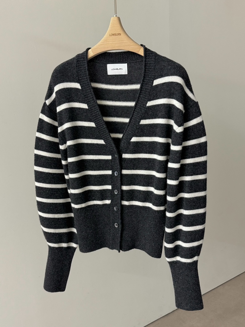 LOWBURN韓國直郵㊣女士新品真品推薦職業25秋冬熱賣時尚針織衫LOWBURN針織衫圖色3