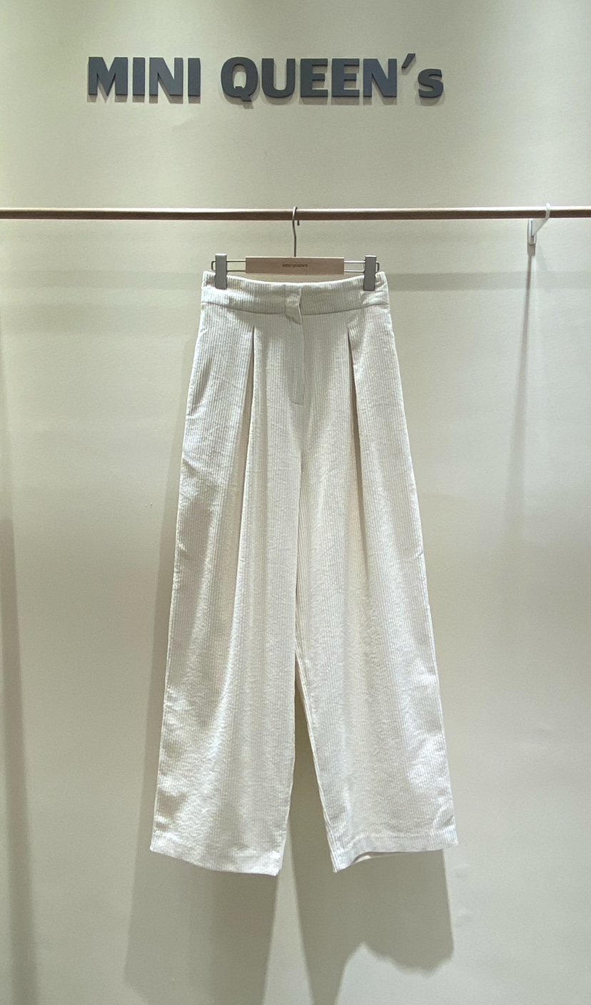 MINIQUEENS東大門㊣代購女士新款休閑25秋冬時尚真品休閑褲MINIQUEENS休閑褲