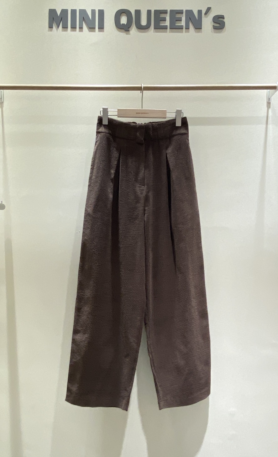 MINIQUEENS東大門㊣代購女士新款休閑25秋冬時尚真品休閑褲MINIQUEENS休閑褲圖色3