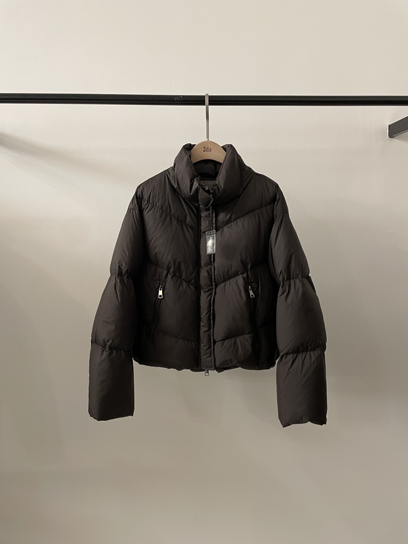 2DA/DARIMI-P韓國代購㊣女士新品職業時尚25秋冬短款羽絨服2DA/DARIMI-P短款羽絨服圖色3棕色