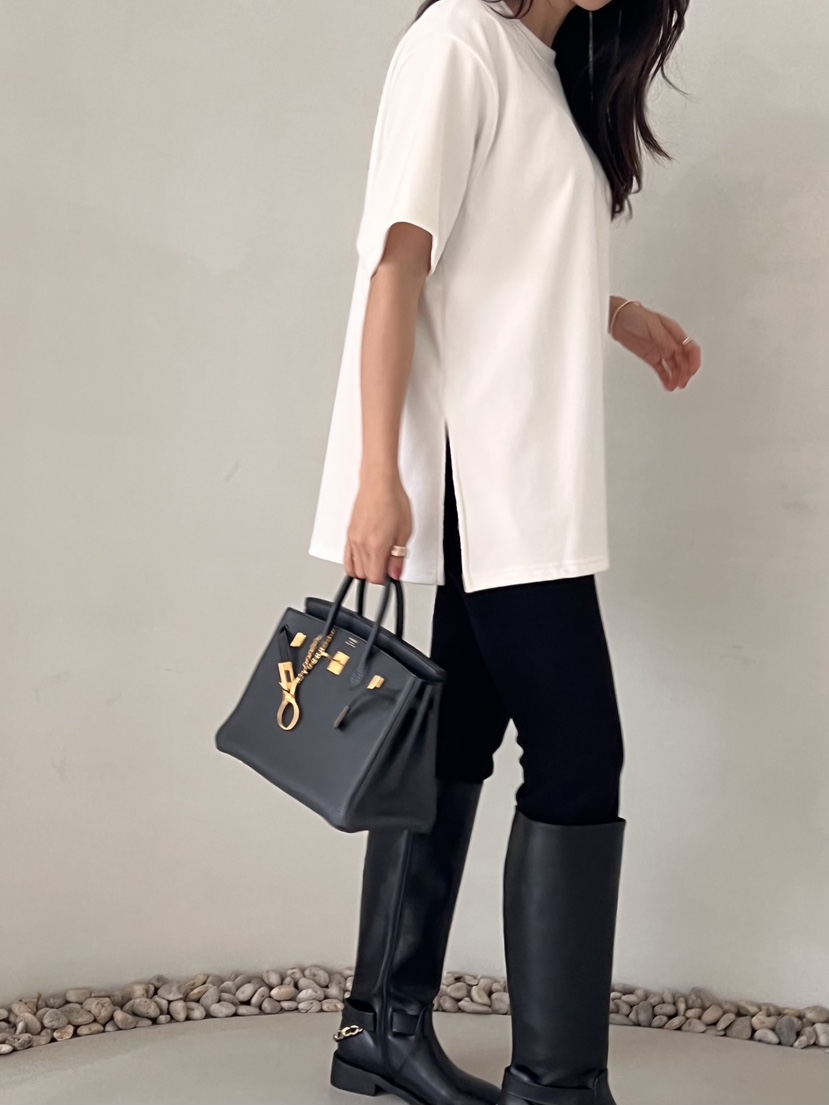 DEMAR東大門㊣實拍女士新品時尚人氣25秋冬休閑職業真品T恤DEMART恤