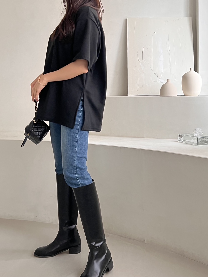 DEMAR東大門㊣實拍女士新品時尚人氣25秋冬休閑職業真品T恤DEMART恤