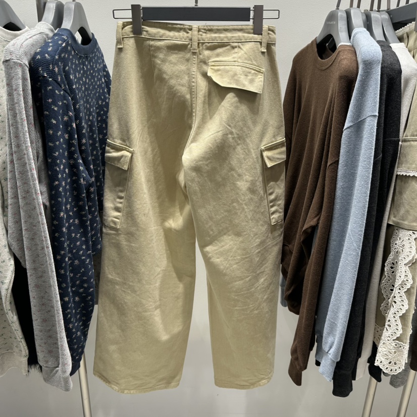 TARABY MOTION韓國直郵㊣女裝新品人氣推薦休閑褲工裝棉質TARABY MOTION休閑褲