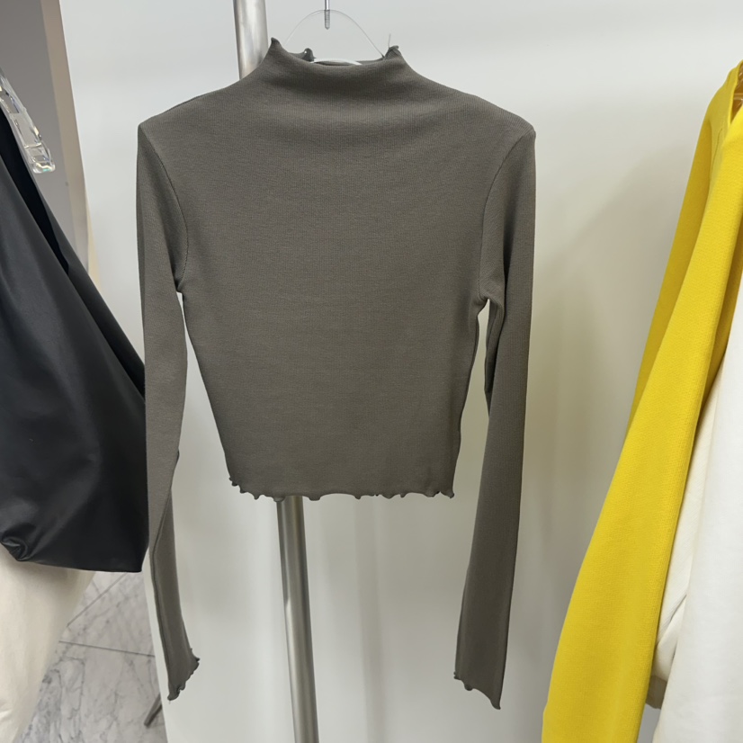 TOPDRESSING東大門㊣實拍女士新品25秋冬休閑時尚職業長袖T恤TOPDRESSING長袖T恤圖色3