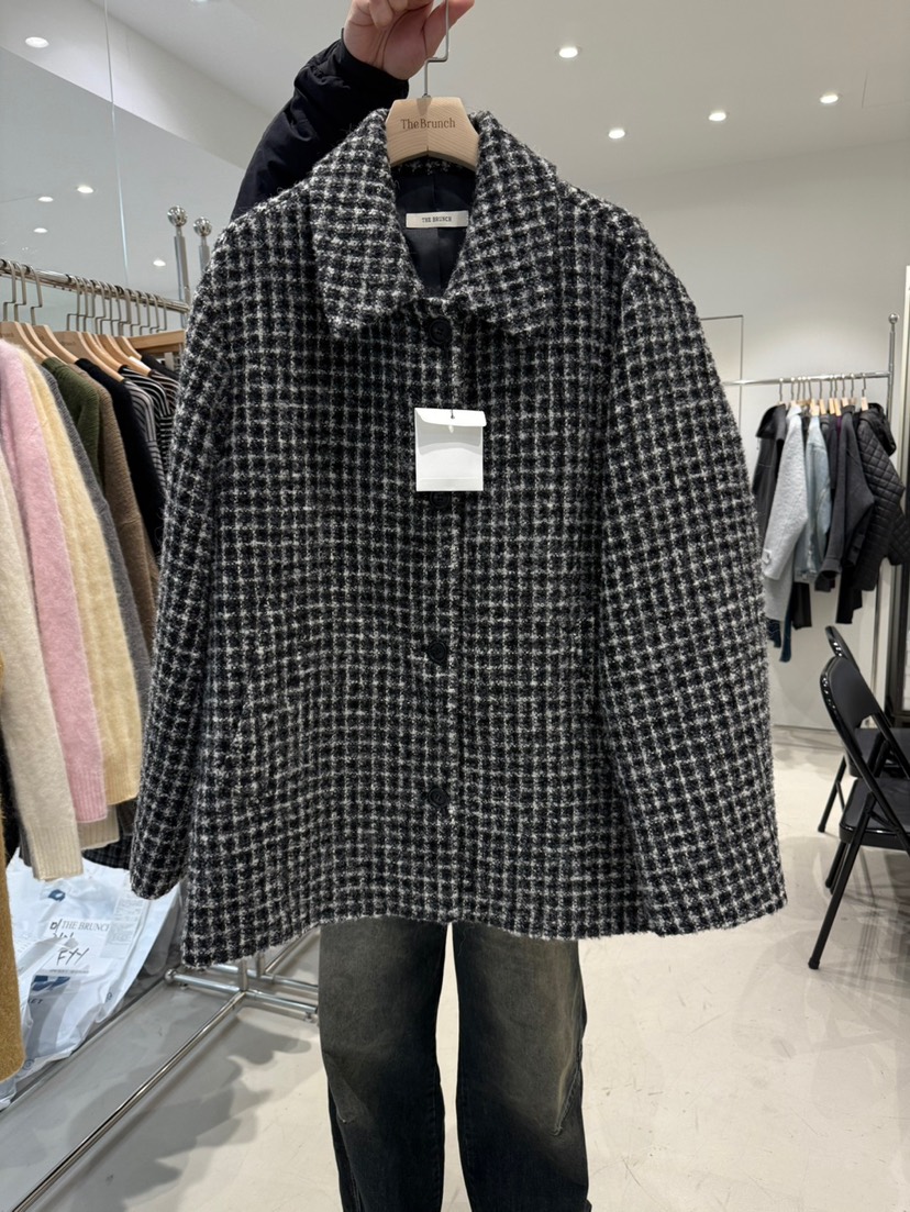 THE BRUNCH東大門㊣代購女裝新品時尚真品職業25秋冬推薦夾克THE BRUNCH夾克