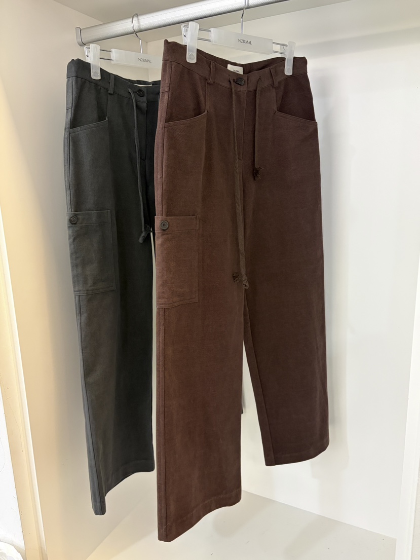 NORMAL韓國代購㊣女裝新款25秋冬時尚職業休閑真品熱賣休閑褲NORMAL休閑褲